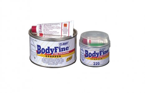 Body fine 220 finom poliészter kitt - 250 g
