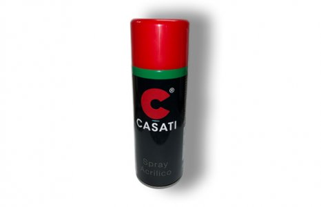 CASATI 400ml gyorsan száradó aeroszolos akrillakk fényes - Fényes fehér