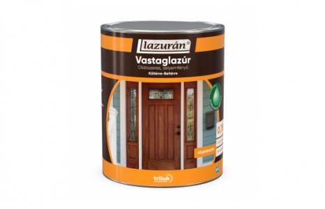 Lazurán Selyemfényü Vastaglazúr - 0,75 L, Fehér