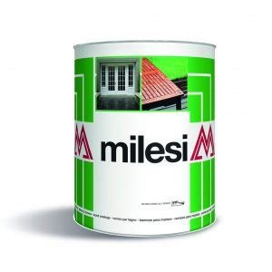MILESI 1kg  vízbázisu időjárásálló vékonylazúr - XGT6100 fehér