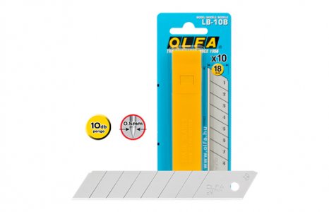 Olfa LB-10B 18 mm törhető penge