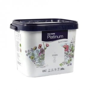 Poli-farbe Platinum fehér beltéri falfesték - 10 L