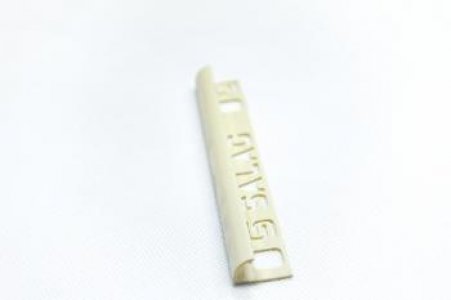 Salag színes csempe élvédő - íves - 8 mm, Jázmin