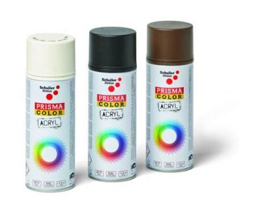 SCHULLER Prisma Color 400ml gyorsan száradó akrillakk matt - fehér matt RAL 9010