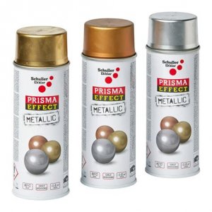 SCHULLER Prisma Effect 400ml speciális akrillakk  fémpigmentekkel - Ezüst
