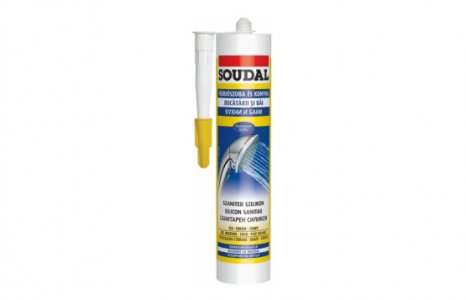 Soudal Szaniter Szilikon 280 Ml - Fehér