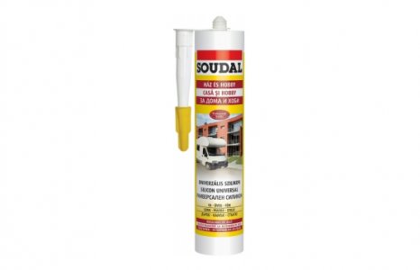 Soudal Univerzális Szilikon 280 Ml - Fehér