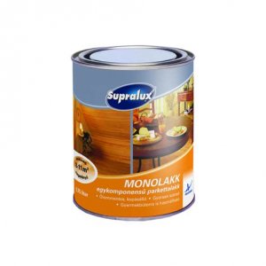 SUPRALUX MONOLAKK egykomponensű parkettalakk - 5 L, Selyemfényű